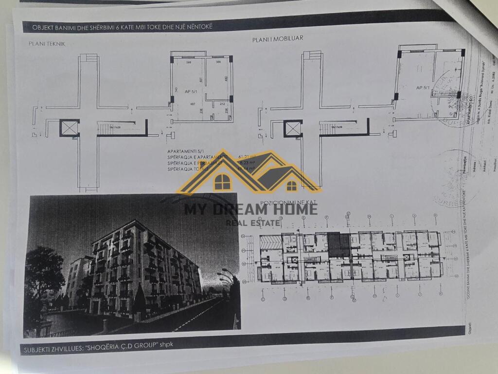 Golem, Durrës, Apartment 1+1 For Sale new construction 2025