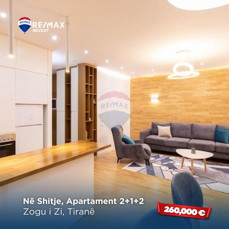 Shitet Apartament 2+1+2 – Zogu i Zi, Tiranë ID: 530291003-385