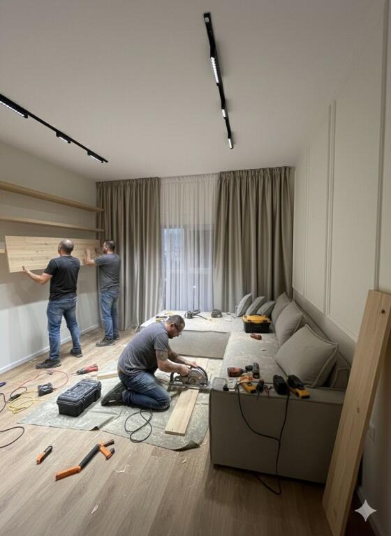 Apartment for rent 1+1 in Kadiu Residence near Mangalem 21 Ali Demi