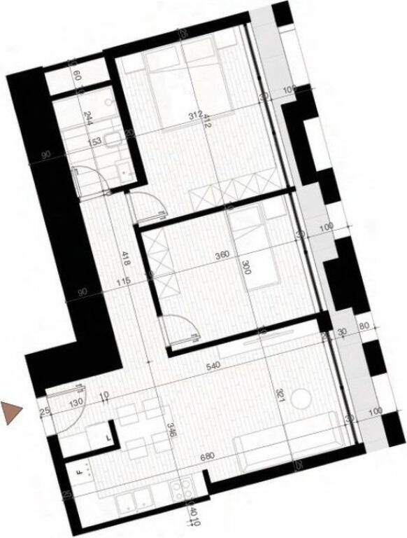 Appartamento 2+1 in Vendita – Tirana New Boulevard Tower! 277.000 €