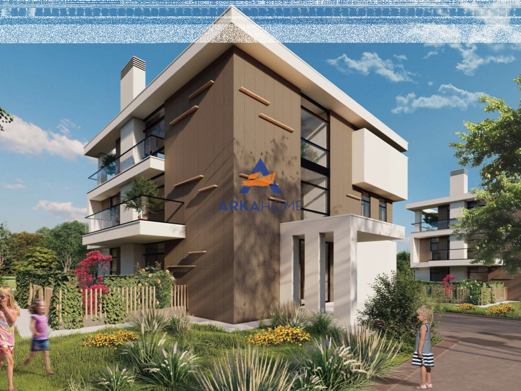 FOR SALE TWO APARTMENTS 2+1 AND 1+1+VERANDA+YARD "TULIPAN RESIDENCE, TEG" 650,000 EURO