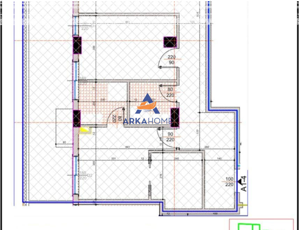 FOR SALE APARTMENT 2+1+2 BALCONIES "ALI DEMI, AT THE SPAR MARKET " 324,940 EURO