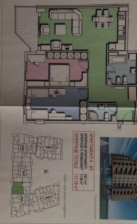 Apartament 2+1+2 Ne Shitje Ne Astir (ID 41212124)