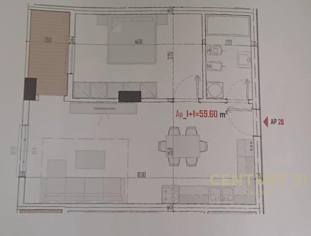 VENDIAMO APPARTAMENTO 1+1 PRESSO MAJESTIC 2 RESIDENCE, PASKUQAN 75,020 €