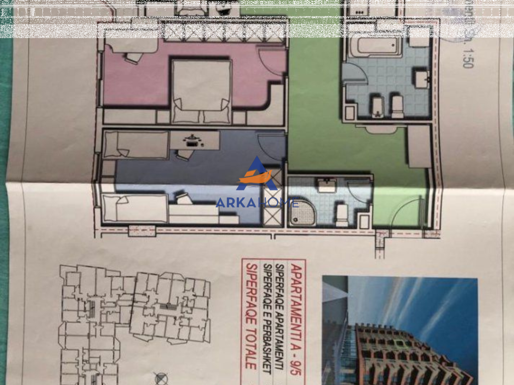 VENDESI APPARTAMENTO •2+1 +BALCONE "ASTIR (TEODOR KEKO – LONI LIGORI)" 150.000 EURO