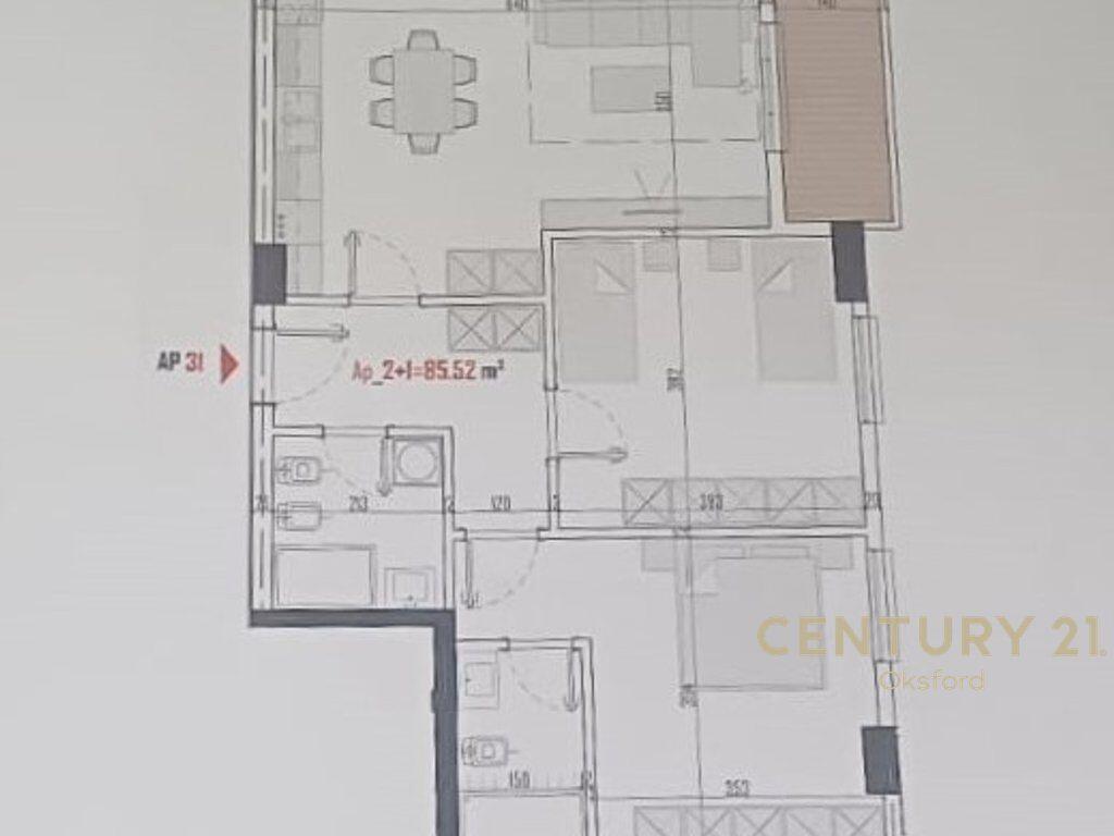 WE SELL APARTMENT 2+1+2 AT MAJESTIC 2 RESIDENCE, PASKUQAN 107,635 €