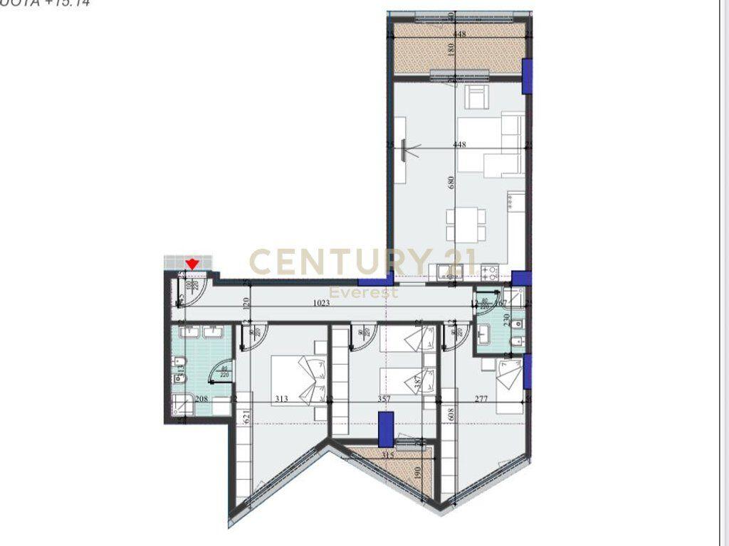 COLONNADE RESIDENCE, SELLING APARTMENT 3+1+2! 245,000 €