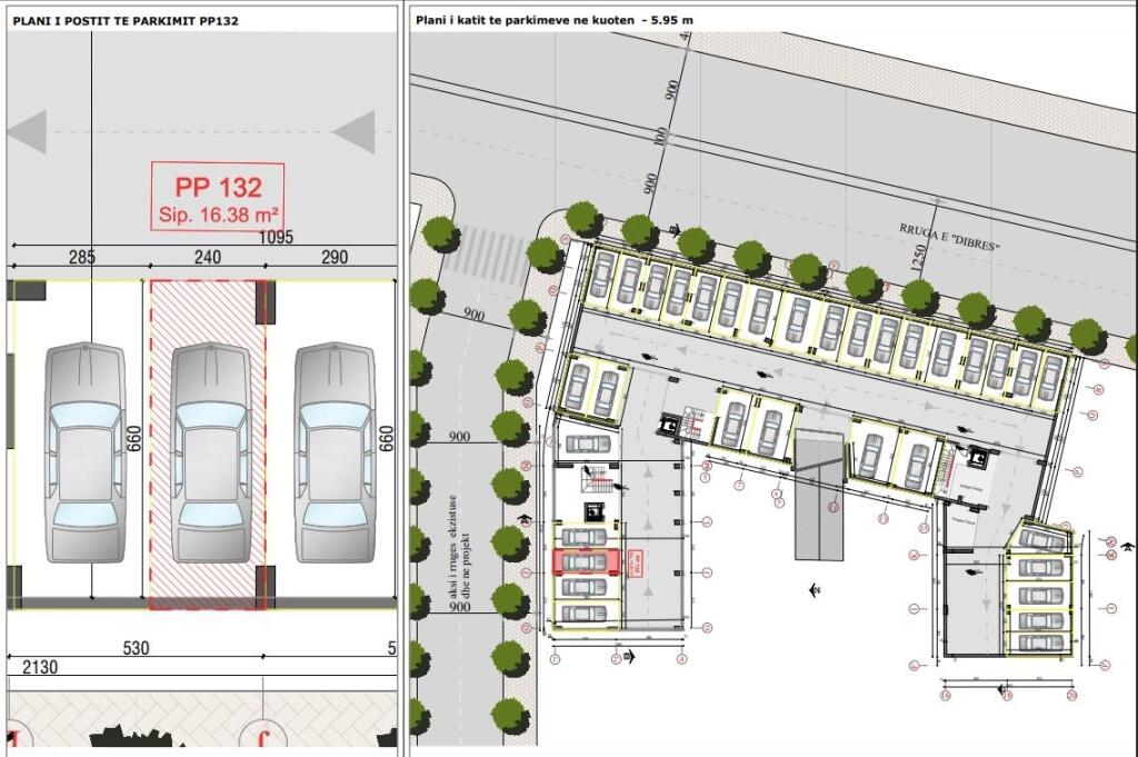 – Two parking spaces located next to each other are for sale!