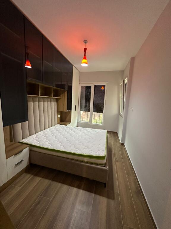 1+1,luxury furnished,near the red school.price 650 thousand lek