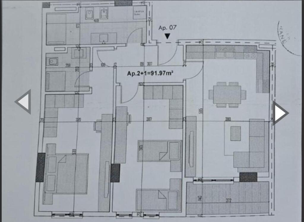 VENDESI APPARTAMENTO 2+1+2 PAKUQAN 100.920 EURO