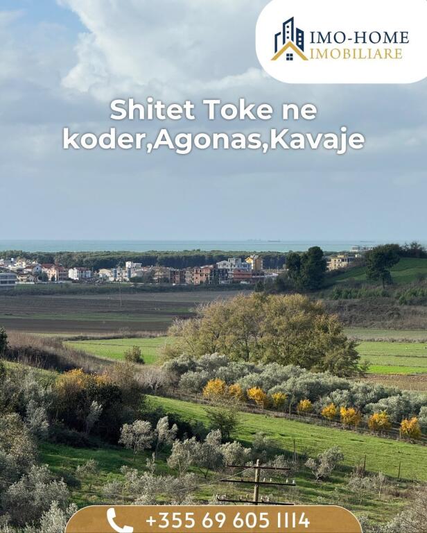 💥 Terreno in vendita su una collina con vista mare, Agonas, Golem💥