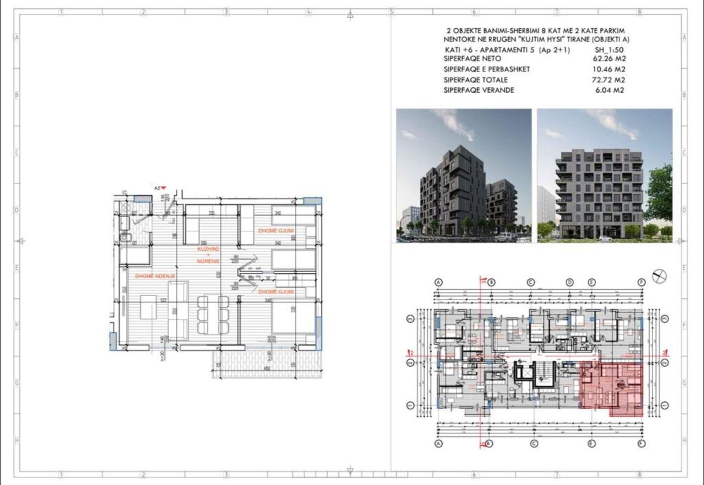 FOR SALE APARTMENT 2+1 ISH PARKU 134,000 EURO