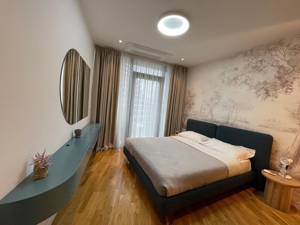 Apartament 1+1 për Qera, Lake View Residence, Liqeni Artificial, Tiranë.