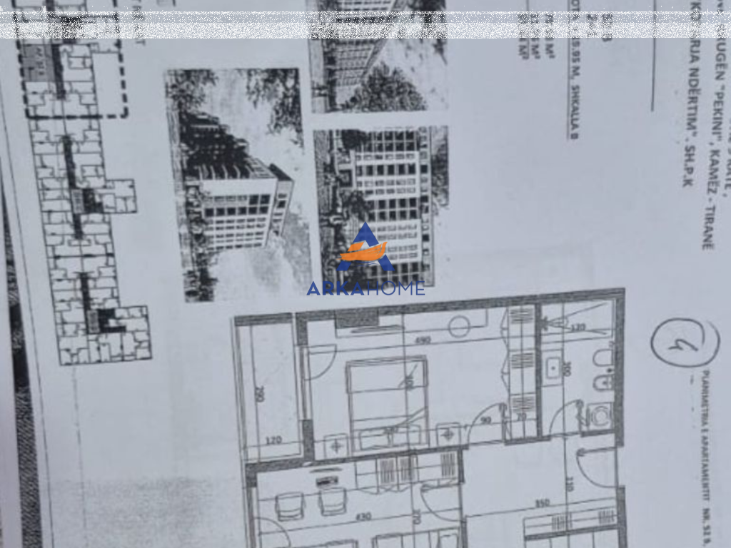 VENDESI APPARTAMENTO 2+1 "VIA PEKINI, KAMEZ" 74.000 EURO