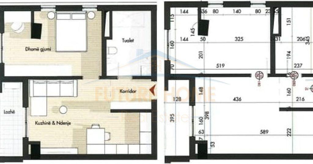 For sale, Apartment 1+1, '' Splendor '' Residence, Porcelan.
