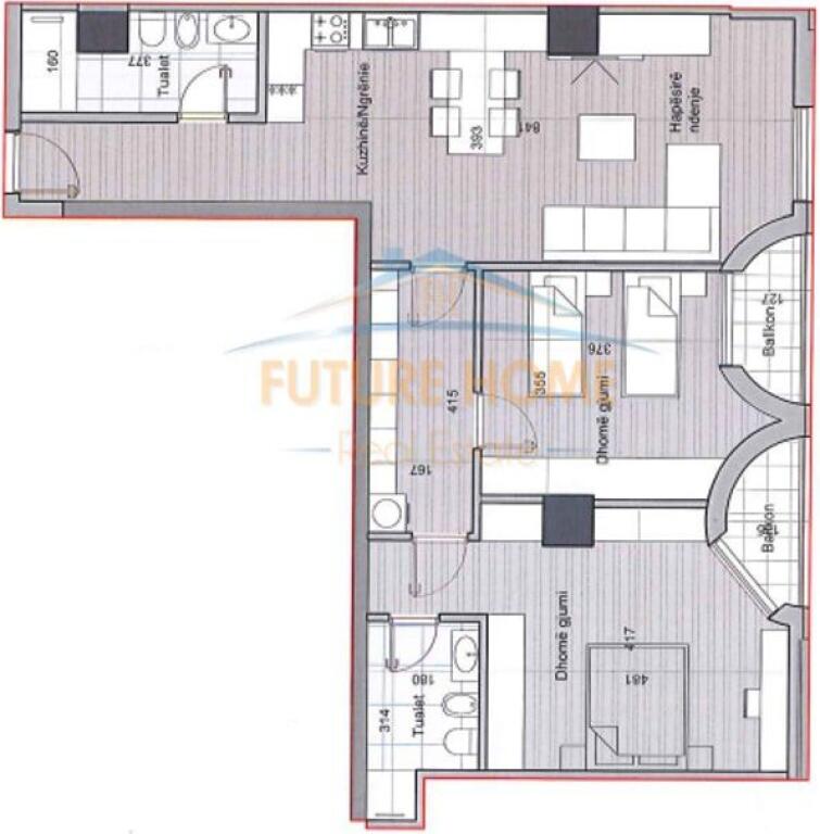 In vendita, Appartamento 2+1+2, Residenza Hora Vertikale
