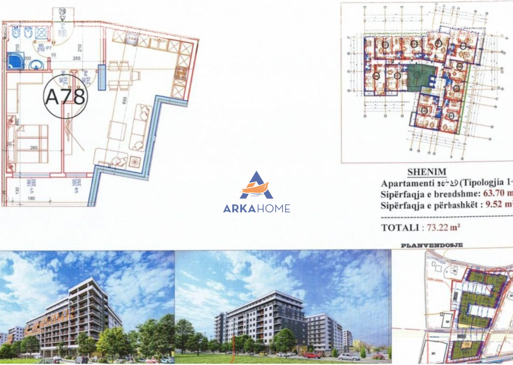FOR SALE APARTMENT 1+1+BALCONY "FORMER AVIATION FIELD" 121,680 EURO