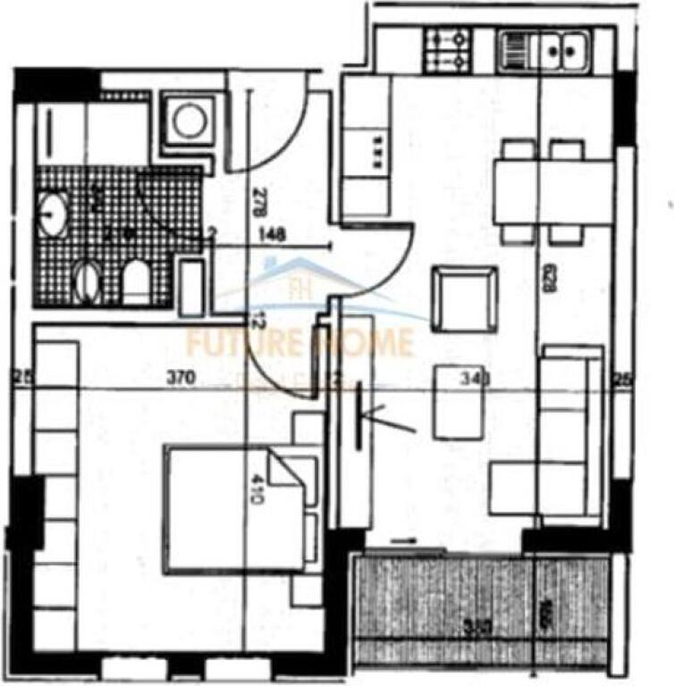 Vendita, Appartamento 1+1, Complesso Univers City, Tirana.