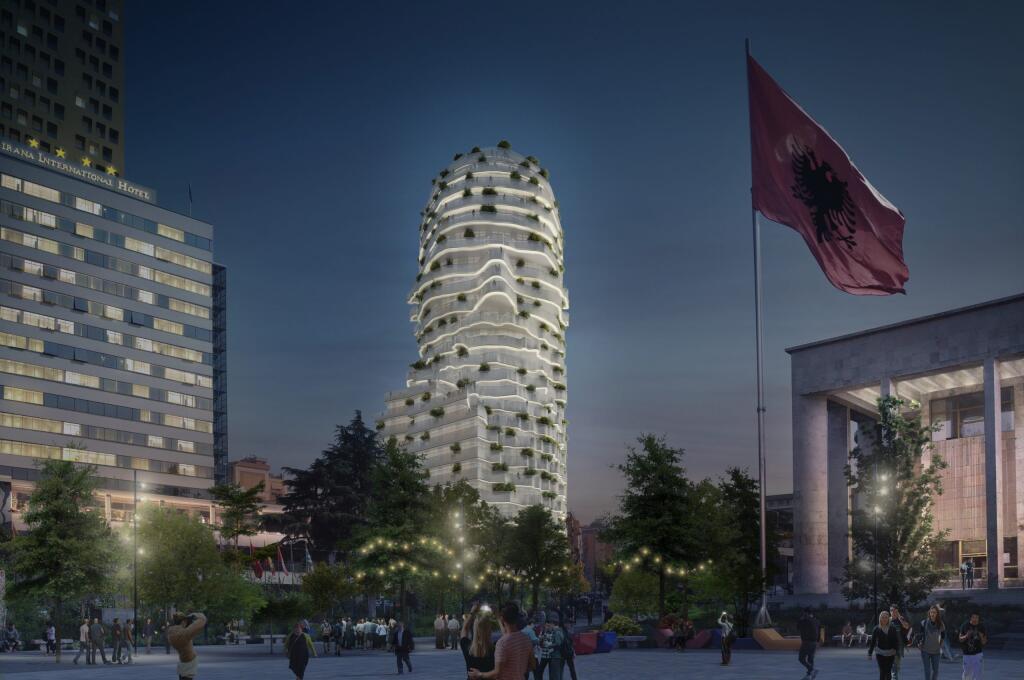 For sale, Apartment 2+1+2, Tirana's Rock, Center.