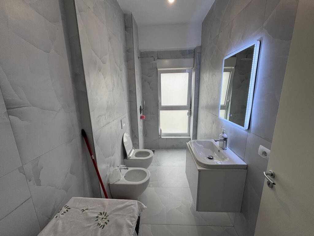 Apartment 1+1 for rent  Address: Ali Demi Kaimi Complex  Furnished  6th floor  Price 40,000 lek per month
