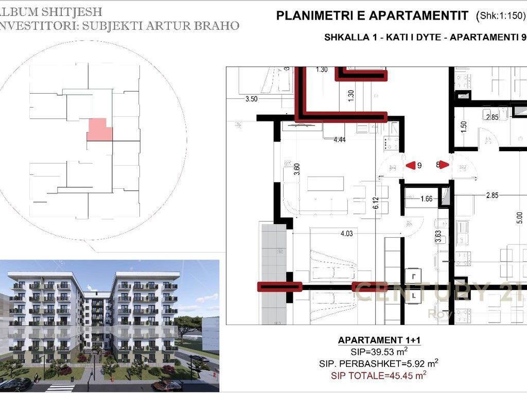 APARTMENT 1+1 FOR SALE IN GOLEM! PAYMENT POSSIBILITY IN INSTALLMENTS!