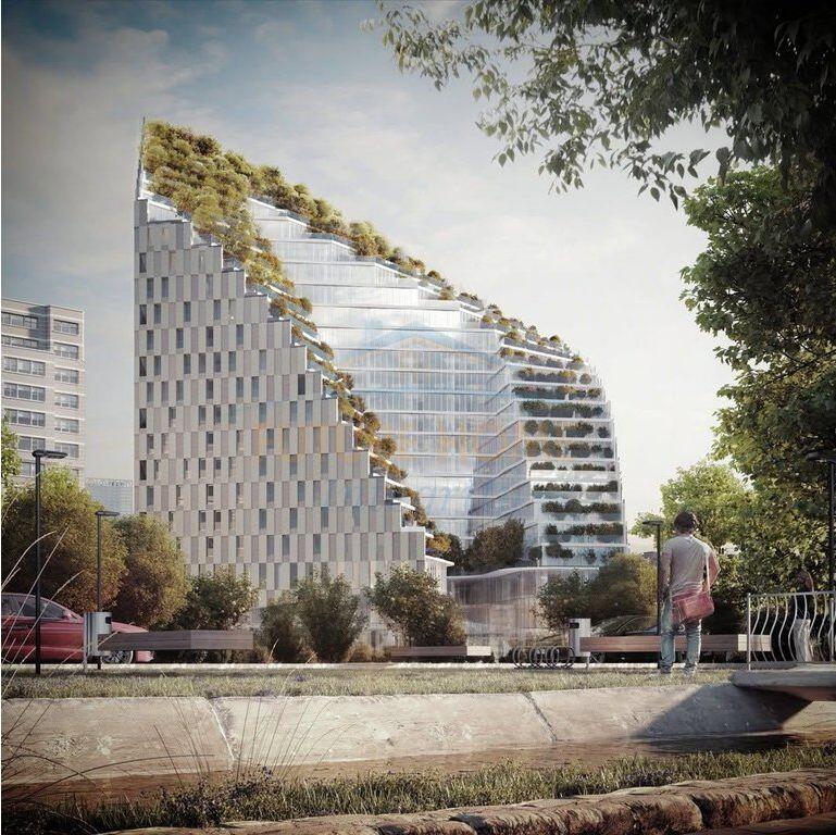 Vendesi in vendita appartamento 2+1+2 Edificio Ekspozita Tirana