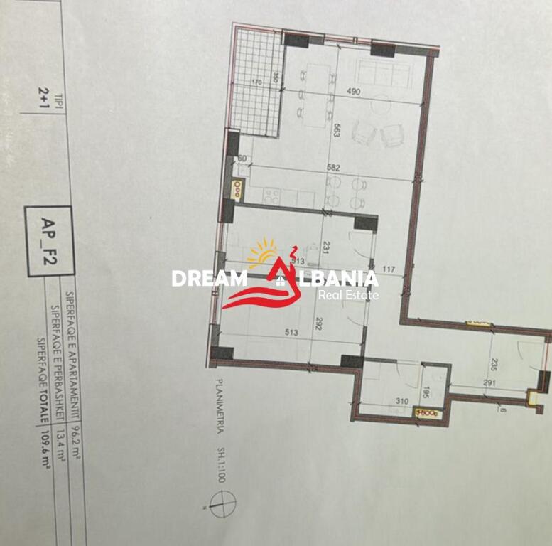 Apartment 2+1 For Sale In Shkoze (ID 41212129)