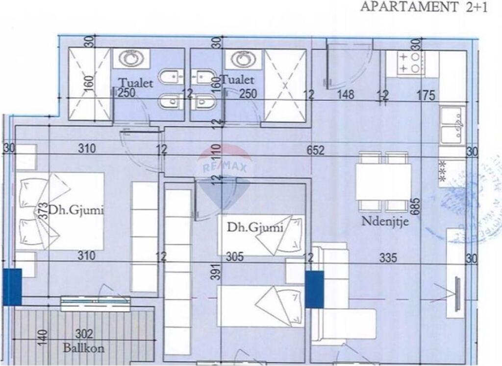 Vendesi in vendita Appartamento 2+2 – Tirana Entry 2