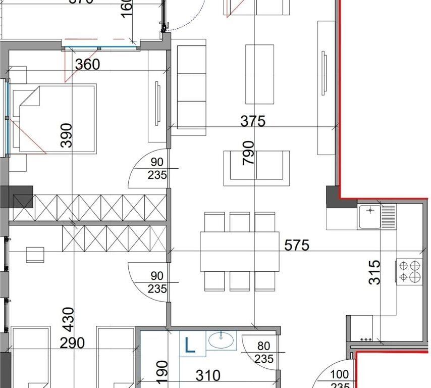 Shesim Apartament 2+1 te Kompleksi Aura ne Rr. Dritan Hoxha