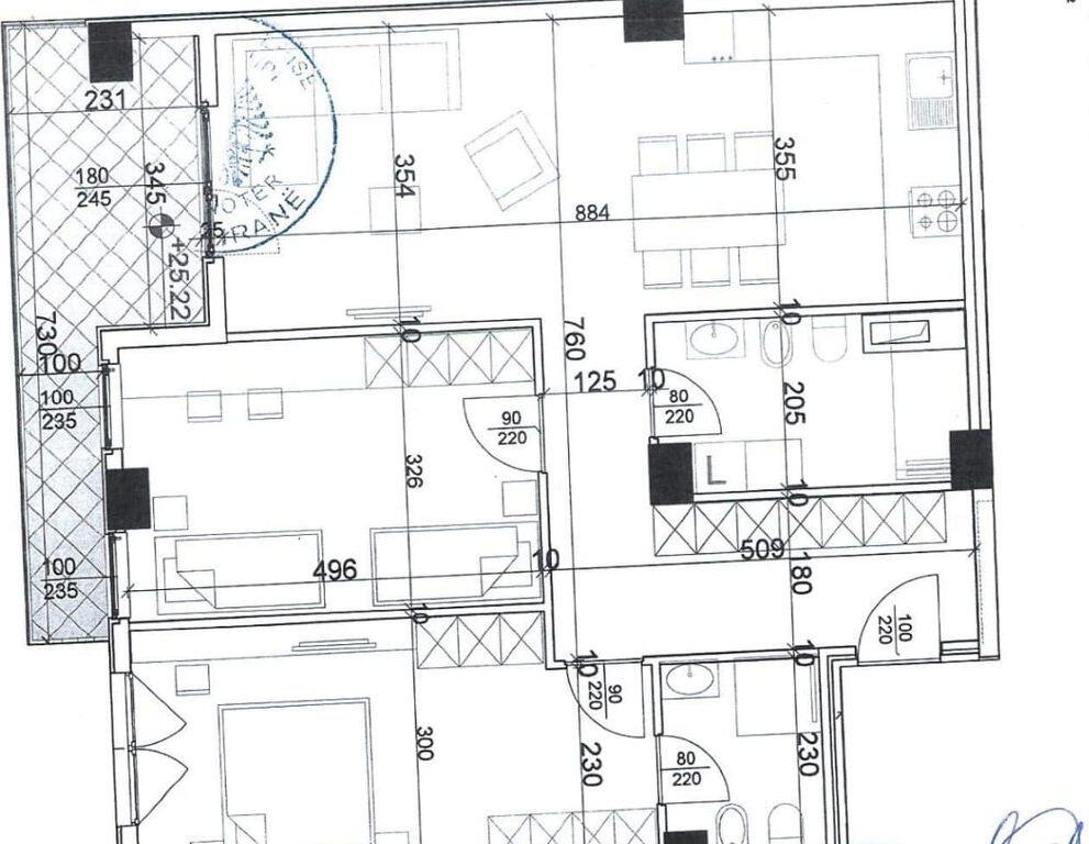Shitet Apartament 2+1+2 te Kompleksi Aura ne Rr. Dritan Hoxha