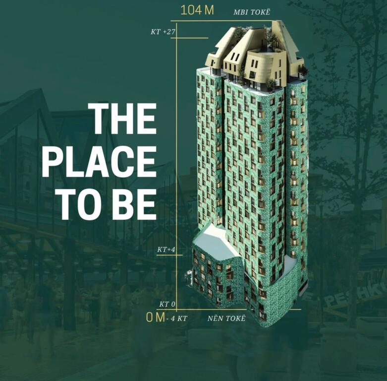 Apartment 1+1 for sale at Bazaar Gate/Pazari i Ri.