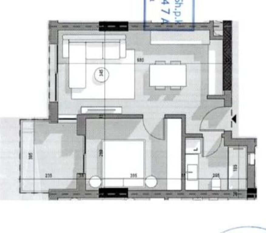 🏡 Apartment 1+1 for Sale 📍 "5 Maji" Street💶 Price: 112,000 €