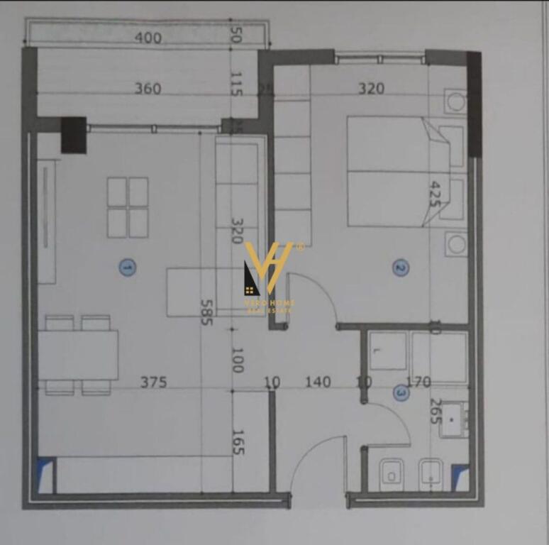 JEPET ZYRE 60 M2 ME QIRA TE KOMUNA E PARISIT 600 EURO