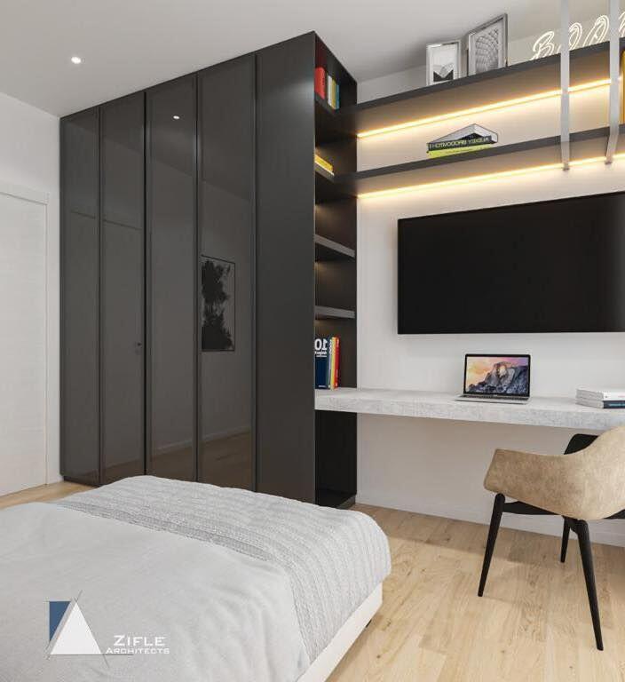 Appartamento di lusso 1+1 con parcheggio in affitto vicino ad Air Albania