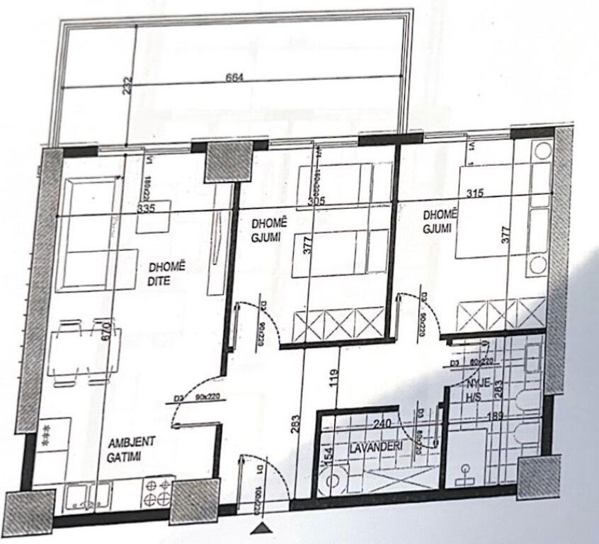 Appartamento 2+1 in vendita presso l'ex Campo di Aviazione.