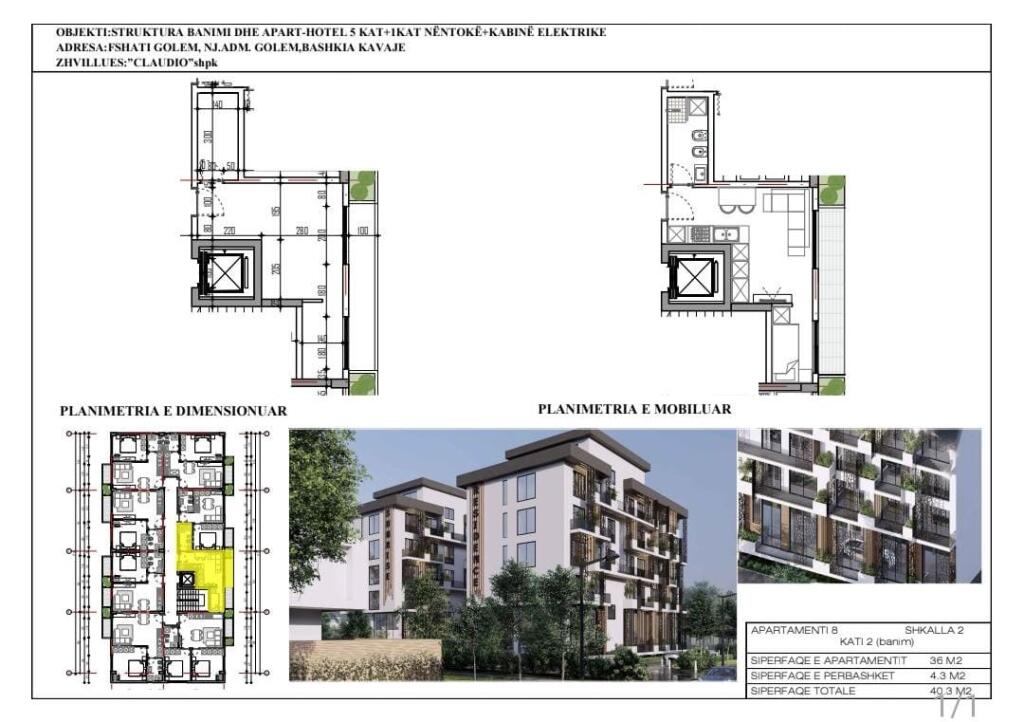 APARTMENT FOR SALE ON ROBI MOUNTAIN – PAYMENT IN INSTALLMENTS