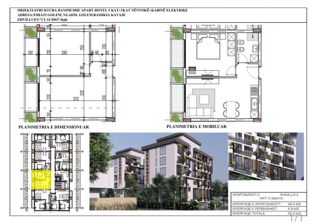 APARTMENT FOR SALE ON MOUNT ROBI – PAYMENT IN INSTALLMENTS