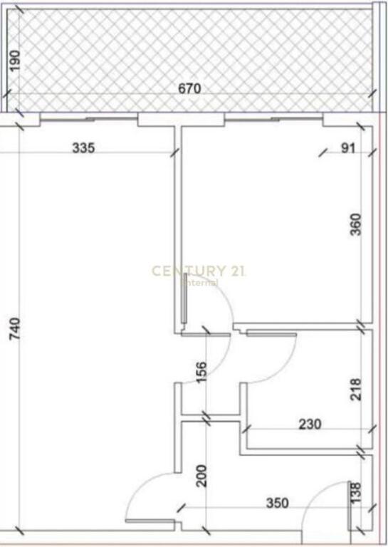Appartamento 1+1 in Vendita in Rruga e Dibres, vicino al Commissariato n. 4 .135,000 €