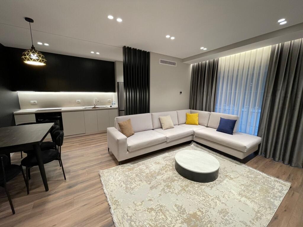 Super apartment 2+1 for rent 7th floor, new building with elevator  price 70000 lek  Near the former aviation field
