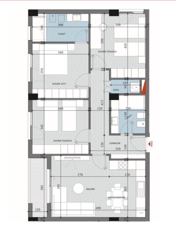 ✨ SHITET SUPER APARTAMENT PREMIUM 3+1+2 + DEPO | 📍 Diellon Residence 2, Paskuqan