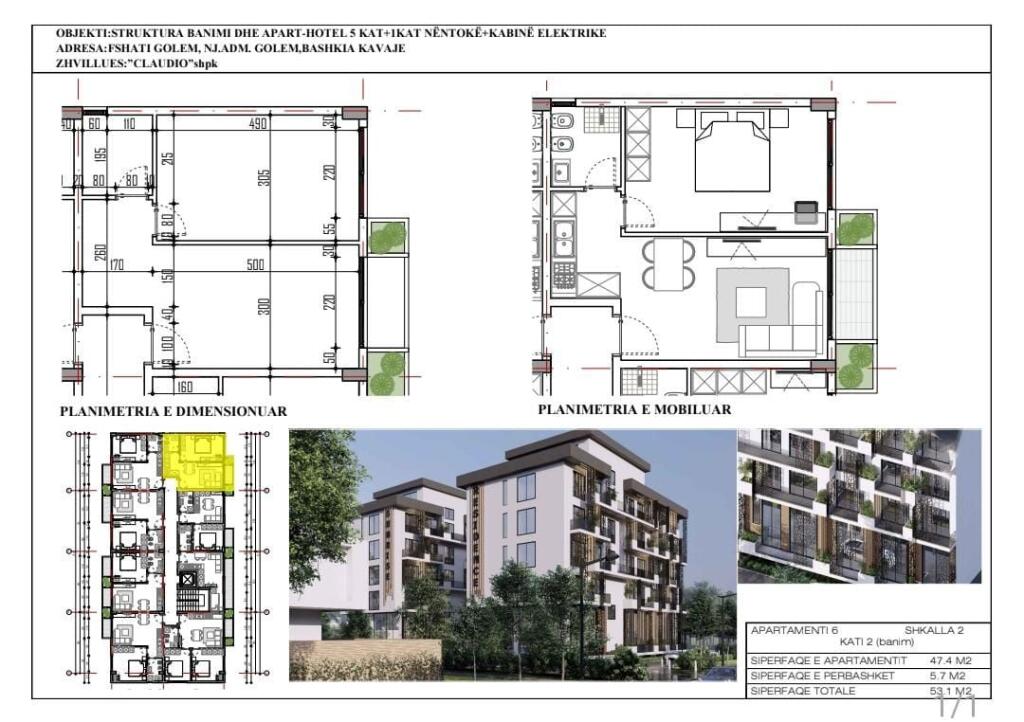 APARTMENT FOR SALE ON MOUNT ROBI – PAYMENT IN INSTALLMENTS