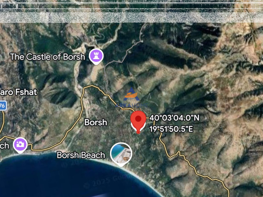 IN VENDITA 5000M2 TERRENO "A BORSH" 250.000 EURO