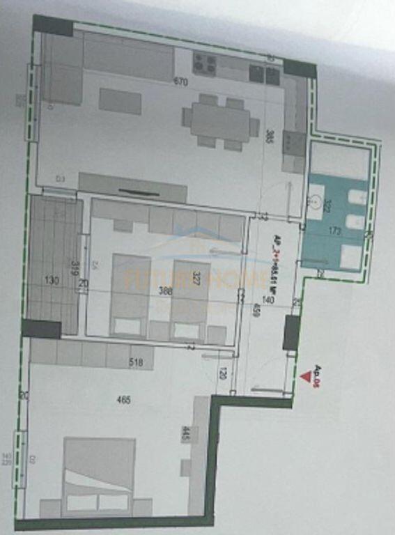 Shitet, Apartament 2+1, Paskuqan, Tiranë