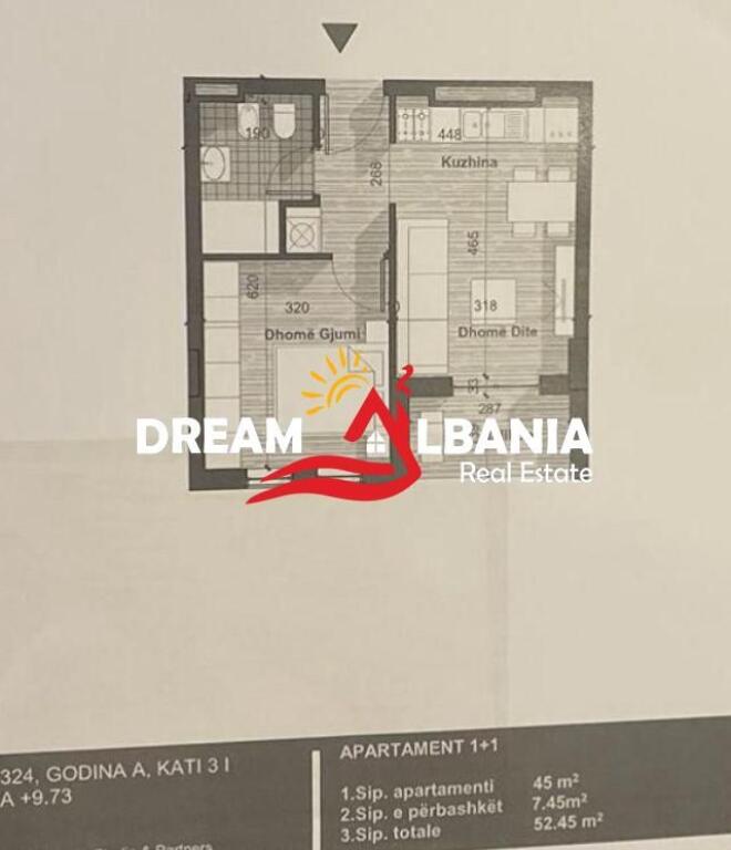 Apartament 1+1 Ne Shitje Te Univers City (ID 41111189)