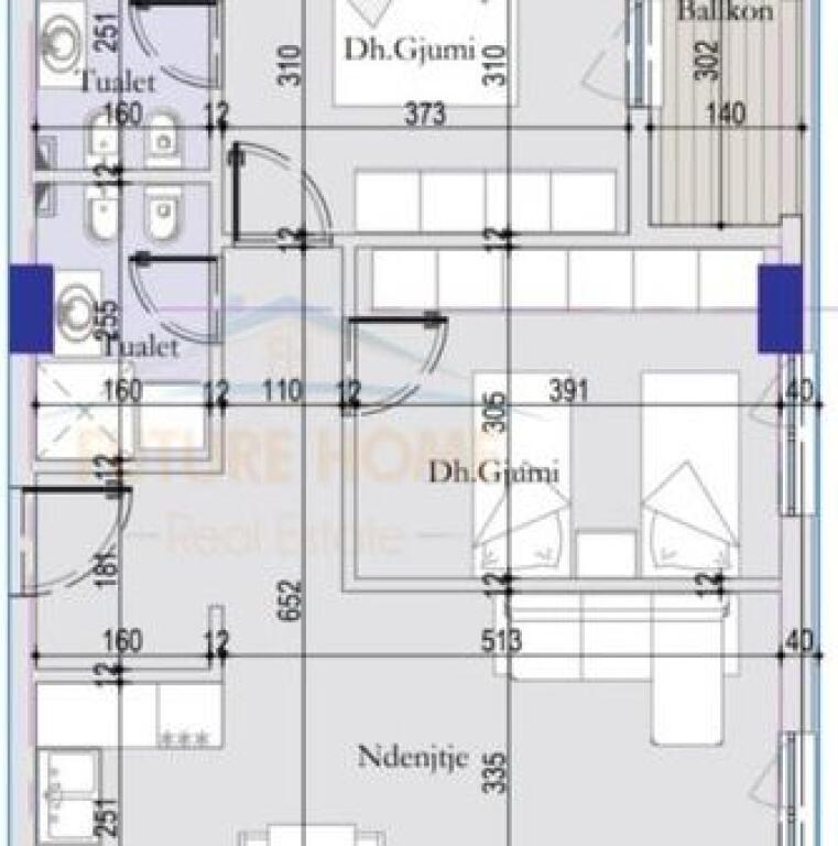 In vendita, Appartamento 2+1+2, Tirana Entry 2.