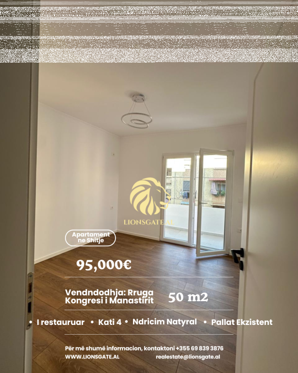 🏡 APARTMENT 1+1 FOR SALE – Fratari Buildings