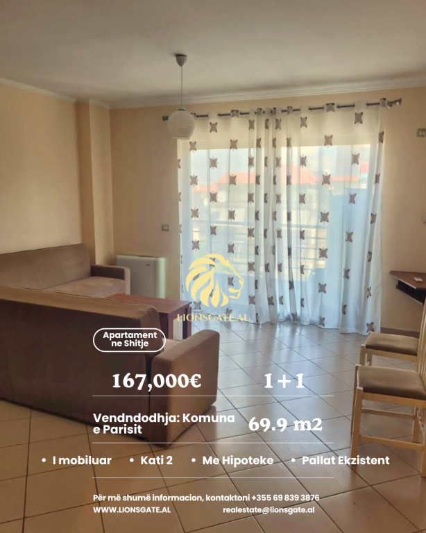 🏡 APARTMENT 1+1 FOR SALE – Paris Municipality