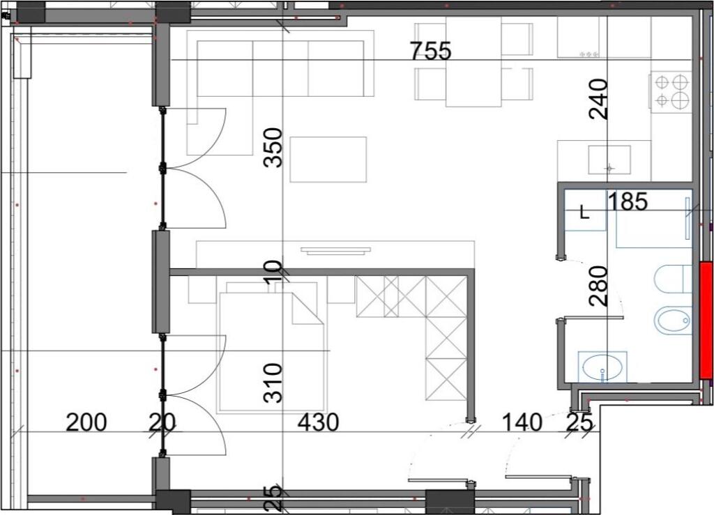 ✨Shitet Apartament 1+1 me Verandë | 📍Viva Complex 2