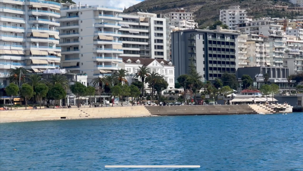 🌊 Apartment with a View of Corfu – Sarandë | First Sea Line |Center of Saranda🇬🇷🇦🇱