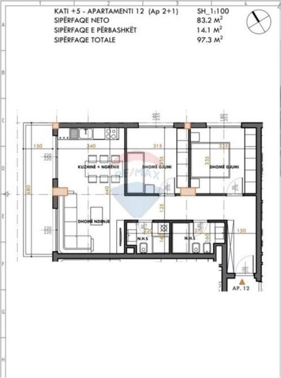 APPARTAMENTO 2+1+2 IN VENDITA A MIVITA RESIDENCE